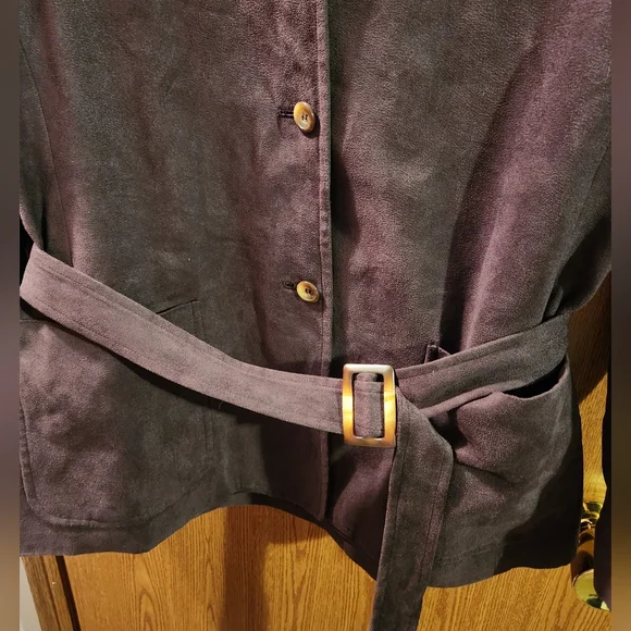 Josephine Chaus Size 12 Brown Blazer Jacket - Picture 5 of 10